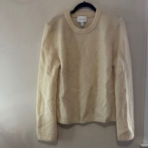 H&M Edition Mohair Blend Soft Beige Sweater
